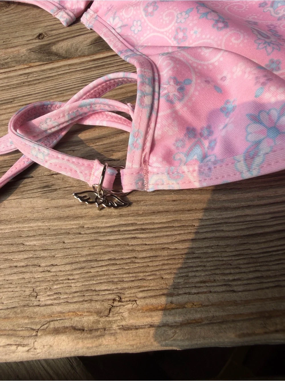 🌸 Frankies Bikinis x Victoria’s Secret Exclusive 3-Piece Swim Set -Size Large